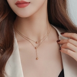 ネックレス 2連チェーン Y字 | shoppinggo | 詳細画像6 