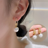 ホワイト | ピアス パール 揺れる | shoppinggo