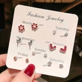 ピアスセット7ペア 曜日別 スタッドピアス | shoppinggo | 詳細画像6
