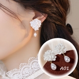 A01 | ピアス 花 レディース | shoppinggo