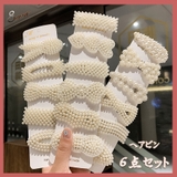 ヘアピン6点セット パール ヘアクリップ | shoppinggo | 詳細画像1 