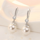 パールピアス フックピアス 揺れる | shoppinggo | 詳細画像2 