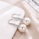 パールピアス フックピアス 揺れる | shoppinggo | 詳細画像6 