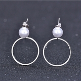 シルバー | ピアス パール 揺れる | shoppinggo
