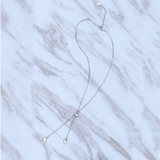 ハート ネックレス Y字 ループネックレス シルバー アクセサリー 結婚式 | shoppinggo | 詳細画像3