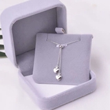 シルバー | ハート ネックレス Y字 ループネックレス シルバー アクセサリー 結婚式 | shoppinggo