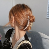 ヘアクリップ 大粒パール バレッタ | shoppinggo | 詳細画像2 