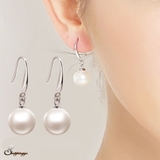 パールピアス フックピアス 揺れる | shoppinggo | 詳細画像1