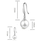 パールピアス フックピアス 揺れる | shoppinggo | 詳細画像3