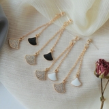 ロングピアス 扇形 揺れる | shoppinggo | 詳細画像6 