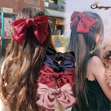 リボンヘアアクセサリー 髪飾り 大きい おしゃれ キッズ 大人 | shoppinggo | 詳細画像1 