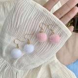 ピアス ふんわり ポンポン | shoppinggo | 詳細画像3 