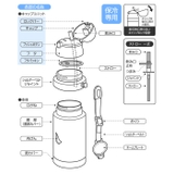 スケーター 水筒 380ml | シメファブリック | 詳細画像16