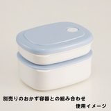 スケーター ご飯冷凍作りおき容器●パウダーパステル ブルー● | Skater | 詳細画像4 