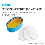 シール容器 3P キャラクター | Skater | 詳細画像2 