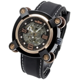 ATW036 自動巻き腕時計 ハーフスケルトンにラバーベルト | 腕時計アパレル雑貨小物のＳＰ | 詳細画像4 