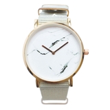 大理石風の高級感溢れるデザインの文字盤 シンプル2針 NATO風ベルト | 腕時計アパレル雑貨小物のＳＰ  | 詳細画像5 