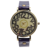 ヴィンテージ調立体インデックス アンティーク おしゃれな彫刻風文字盤 | 腕時計アパレル雑貨小物のＳＰ  | 詳細画像5 