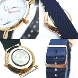 大理石風の高級感溢れるデザインの文字盤 シンプル2針 NATO風ベルト | 腕時計アパレル雑貨小物のＳＰ  | 詳細画像3 