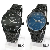 ローマ数字インデックスと便利な日付曜日カレンダー シンプルデザイン メタルベルト | 腕時計アパレル雑貨小物のSP | 詳細画像6