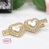 HEART-2 | 【7045】ハートパールヘアピン | SneepDip