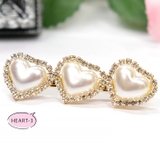 HEART-3 | 【7045】ハートパールヘアピン | SneepDip