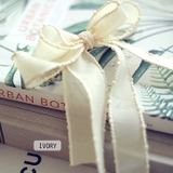 アイボリー | 【7083】ロングリボンバレッタ | SneepDip