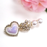 HEART | 【7147】ハート×ビジューヘアピン	 | SneepDip