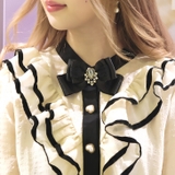 【7150】ハートビジューリボンブローチ	 | SneepDip | 詳細画像7 