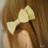 【7157】リボン×パールバレッタ	 | SneepDip | 詳細画像4 