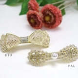 【7157】リボン×パールバレッタ	 | SneepDip | 詳細画像6 