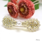 PAL | 【7157】リボン×パールバレッタ	 | SneepDip
