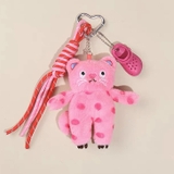 ピンク | 【7251】ゆるネコストラップチャーム	 | SneepDip