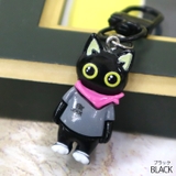 ブラック | 【7277】やんちゃネコチャーム	 | SneepDip