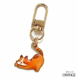 オレンジ | 【7278】のびネコチャーム	 | SneepDip