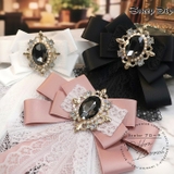 【7286】ビジュー＆レースリボンブローチ	 | SneepDip | 詳細画像1 