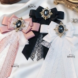 【7286】ビジュー＆レースリボンブローチ	 | SneepDip | 詳細画像6 