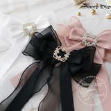 【7287】ビジューリボンブローチ	 | SneepDip | 詳細画像1 