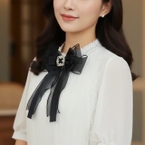 【7287】ビジューリボンブローチ	 | SneepDip | 詳細画像4 