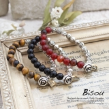 ブレスレット 天然石 メタルパーツ | SOUBIEN | 詳細画像1