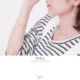 ブレスレット シェル調 貝 シンプル 夏 サマー 腕輪 アクセサリー | SOUBIEN | 詳細画像1 