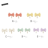 イヤリング ノンホールピアス リボン | SOUBIEN | 詳細画像4