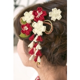 髪飾り つまみ細工 2点セット | SOUBIEN | 詳細画像2 