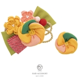 髪飾り 2点セット 黄色 | SOUBIEN | 詳細画像1 
