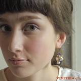 ピアス レディース 手作りアクセサリーブランドVivitie | SOUBIEN | 詳細画像1 