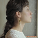 ピアス レディース 手作りアクセサリーブランドVivitie | SOUBIEN | 詳細画像1 