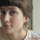 ピアス レディース 手作りアクセサリーブランドVivitie | SOUBIEN | 詳細画像1 