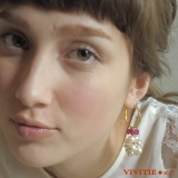 ピアス レディース 手作りアクセサリーブランドVivitie | SOUBIEN | 詳細画像1