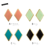 ピアス スタッドピアス ひし形 | SOUBIEN | 詳細画像4