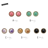 ピアス スタッドピアス 天然石風 | SOUBIEN | 詳細画像4 